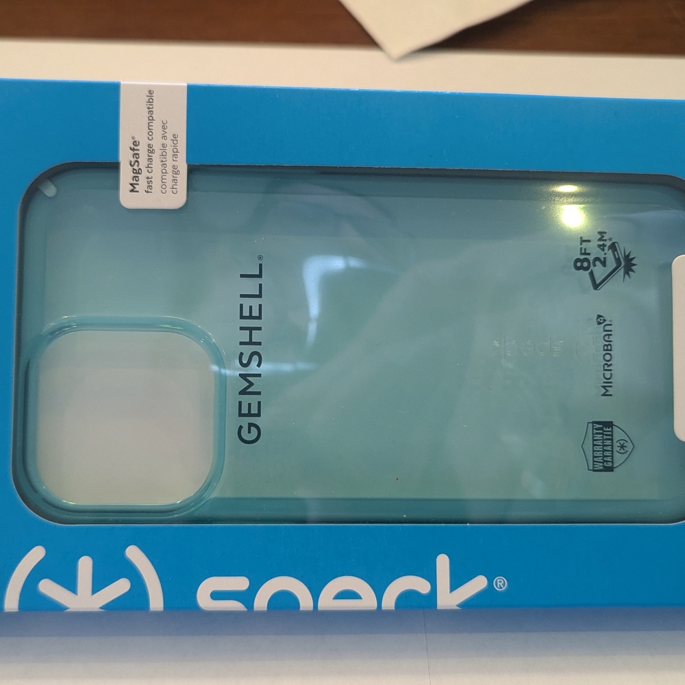 Speck Gemshell Clear Phone Case - Blue